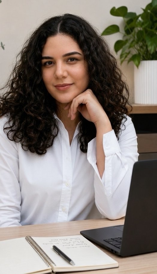 Antonia Ximenes em seu consultório